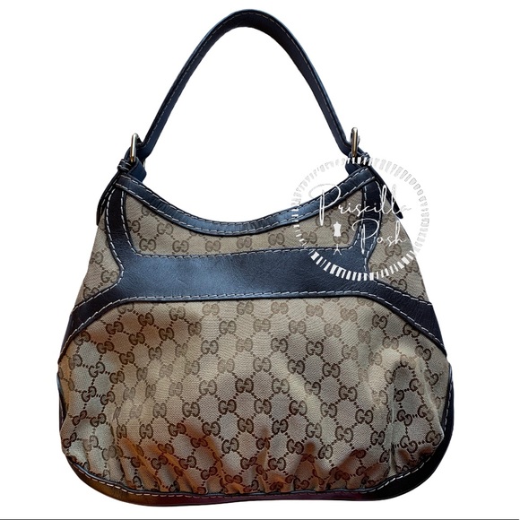 Gucci Hobo Queen Bow Gold Guccisimma Shoulder Bag GG Canvas Shoulder Bag - Picture 3 of 15
